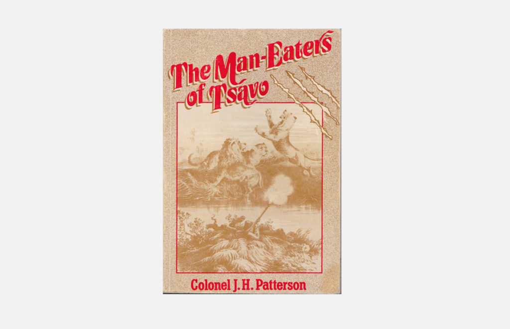 Man Eaters of Tsavo original book cover